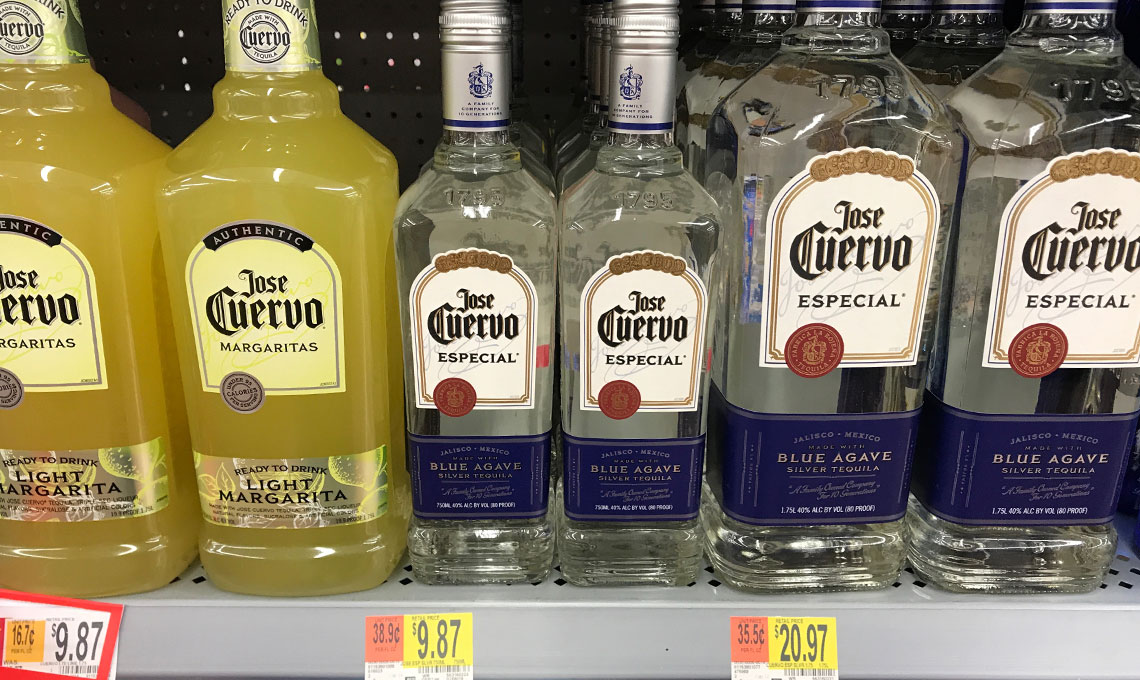 Jose Cuervo Margaritas & Tequila, as Low as 5.48 at Walmart! The