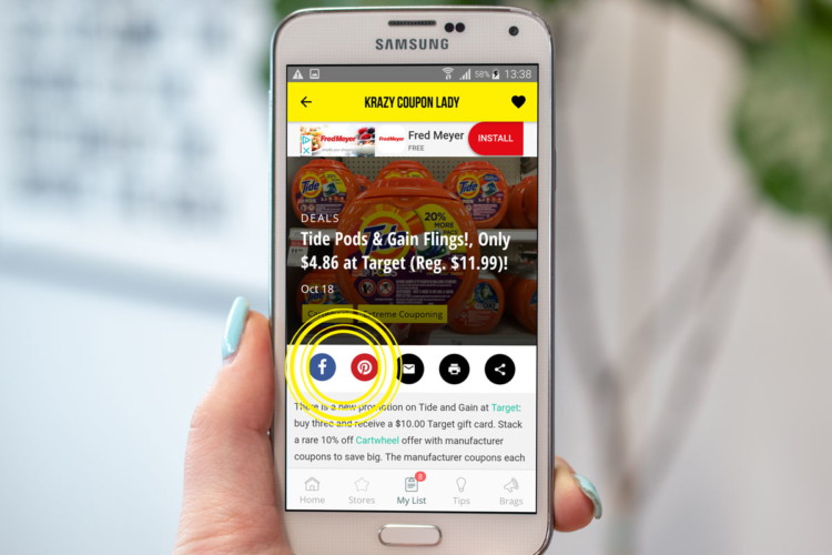 Getting Started with the Krazy Coupon Lady Mobile Android App The