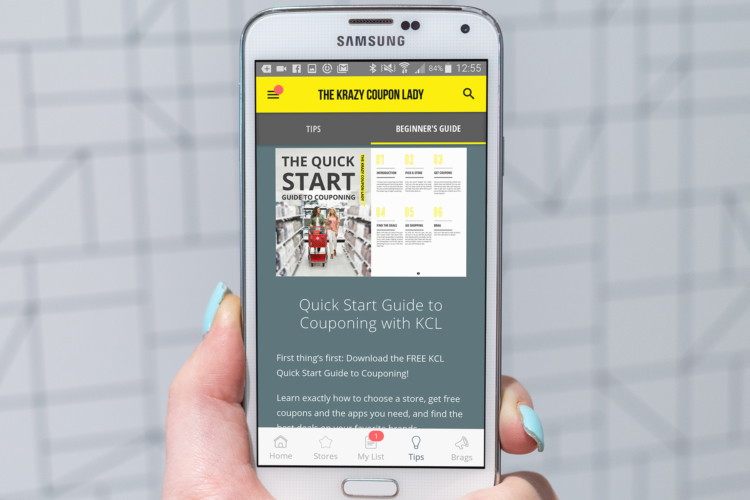 Getting Started with the Krazy Coupon Lady Mobile Android App The