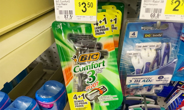 Bic Comfort 3 Razors Only 1 50 At Dollar General The Krazy