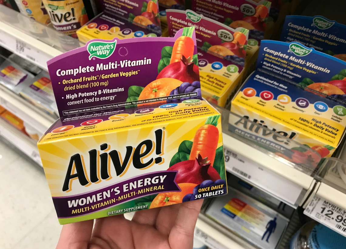 Nature S Way Alive Multi Vitamins Only 3 74 At Target The