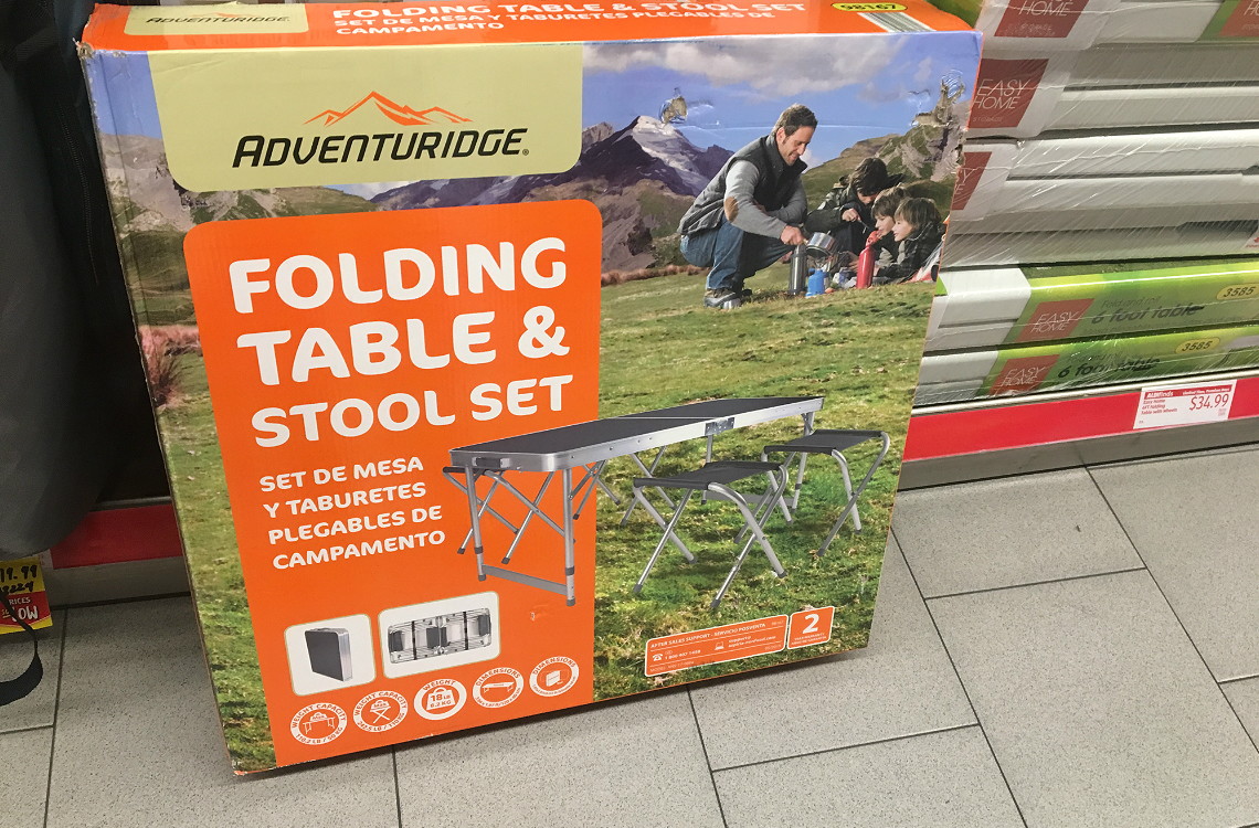 Camping Gear On As Low 6 99 At Aldi The Krazy
