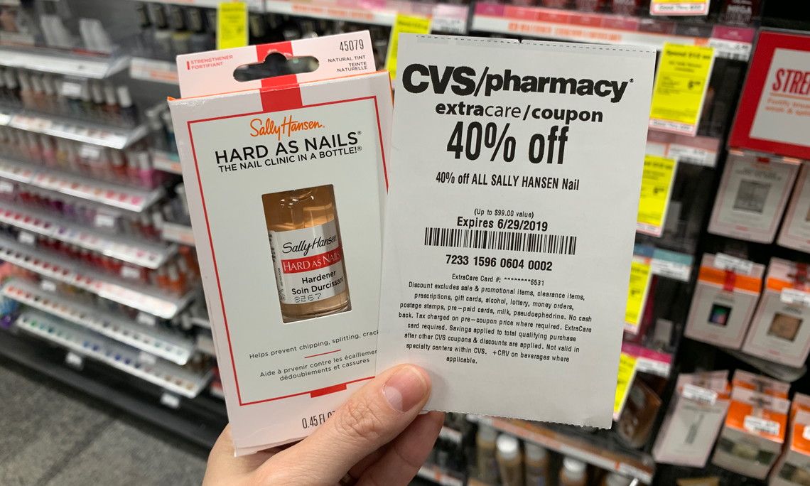 Moneymaker Sally Hansen Hard As Nails At Cvs The Krazy Coupon Lady