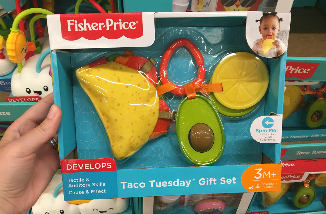 fisher price taco tuesday gift set