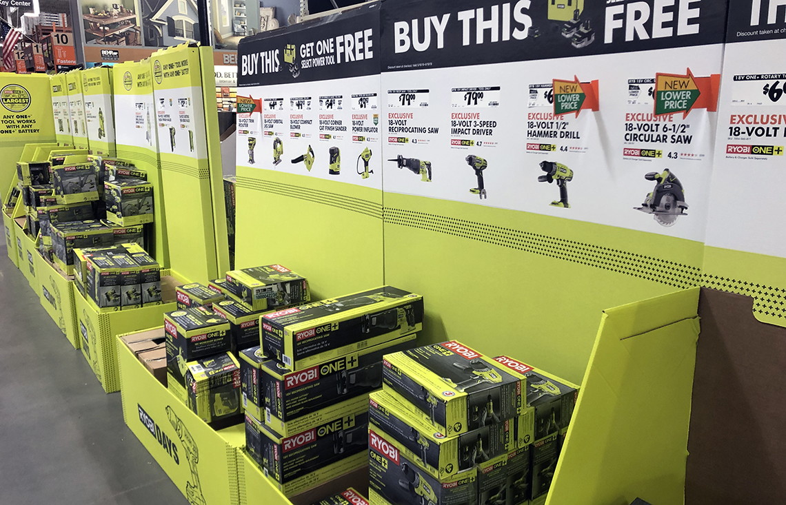 home depot ryobi father's day sale