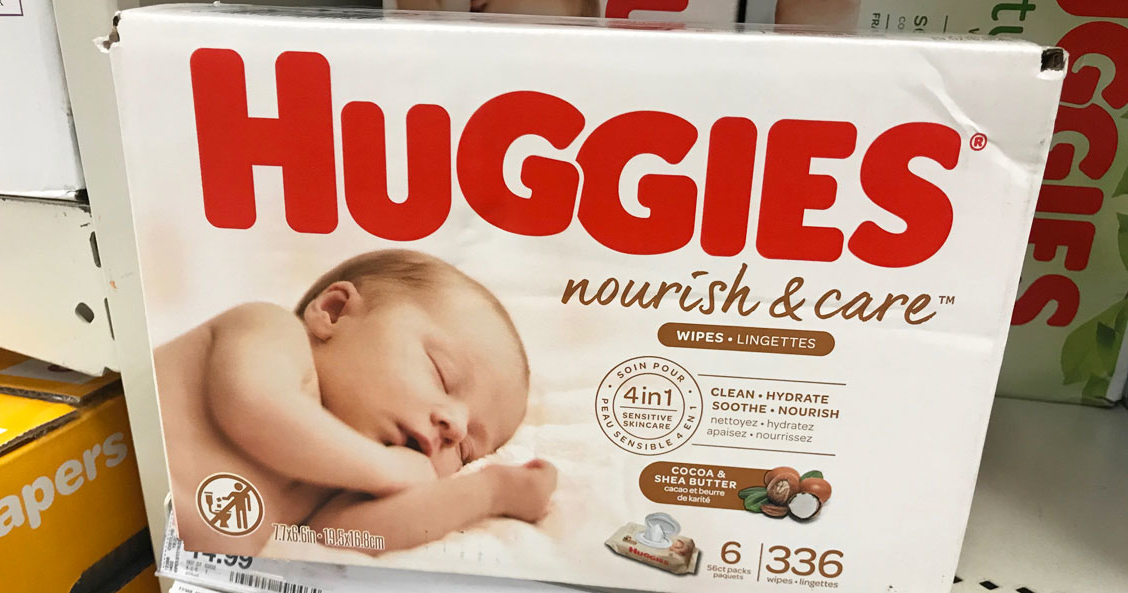 huggies nourish and care