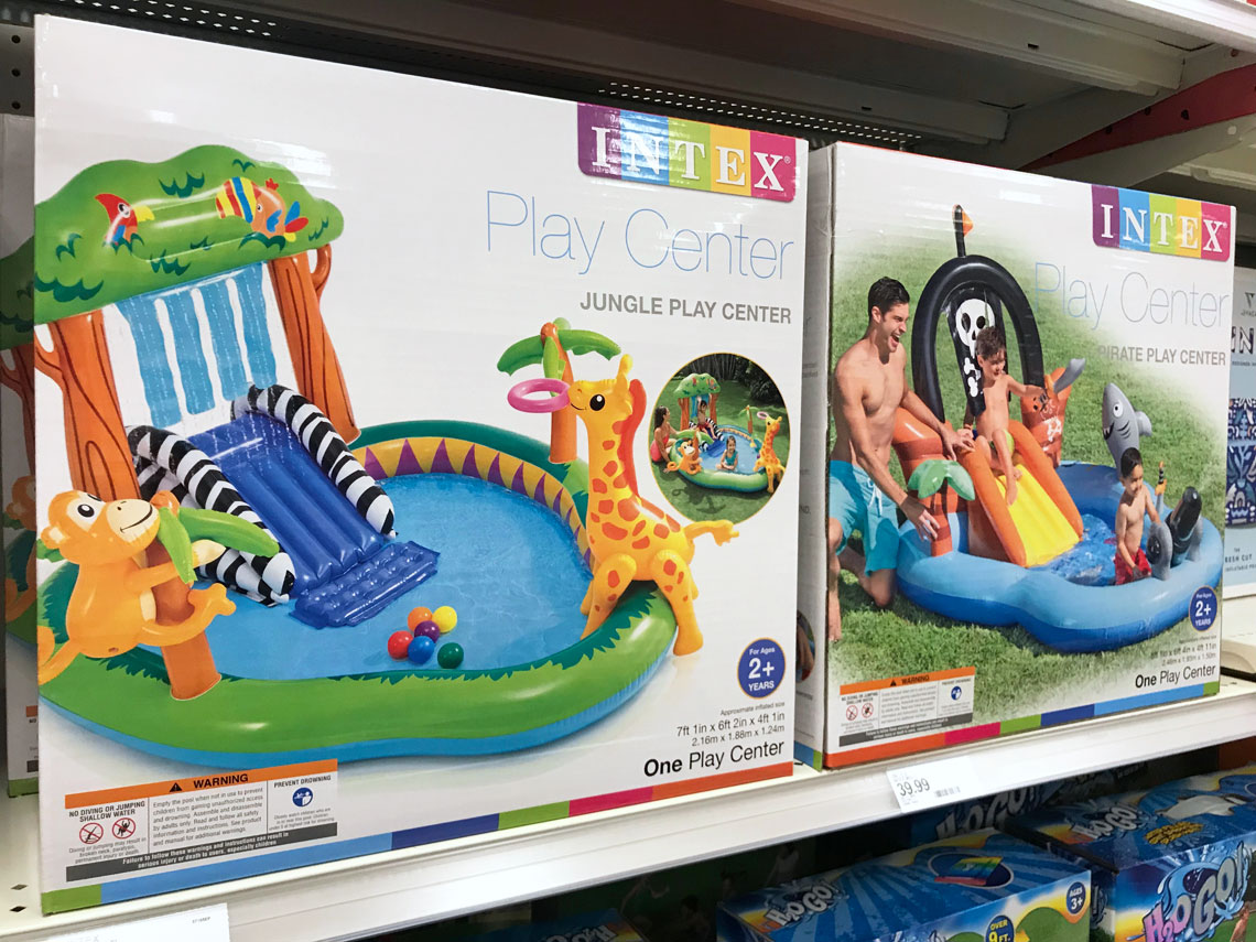 target intex inflatable pool