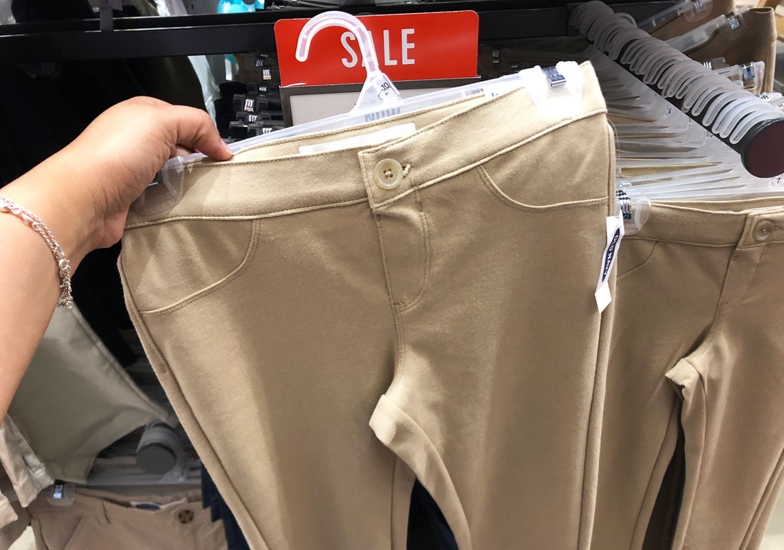 old navy girls uniform shorts