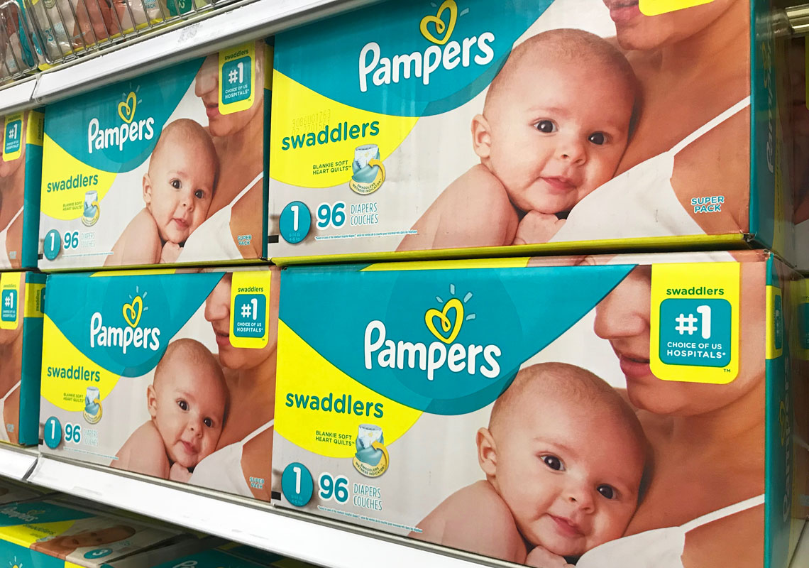 pampers diapers at target