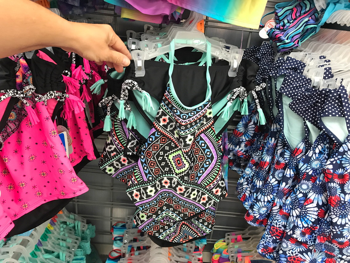 walmart girls swim shorts