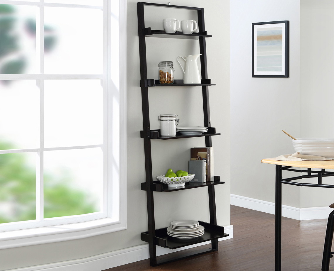 Mainstays 5 Shelf Ladder Bookcase Only 34 At Walmart The