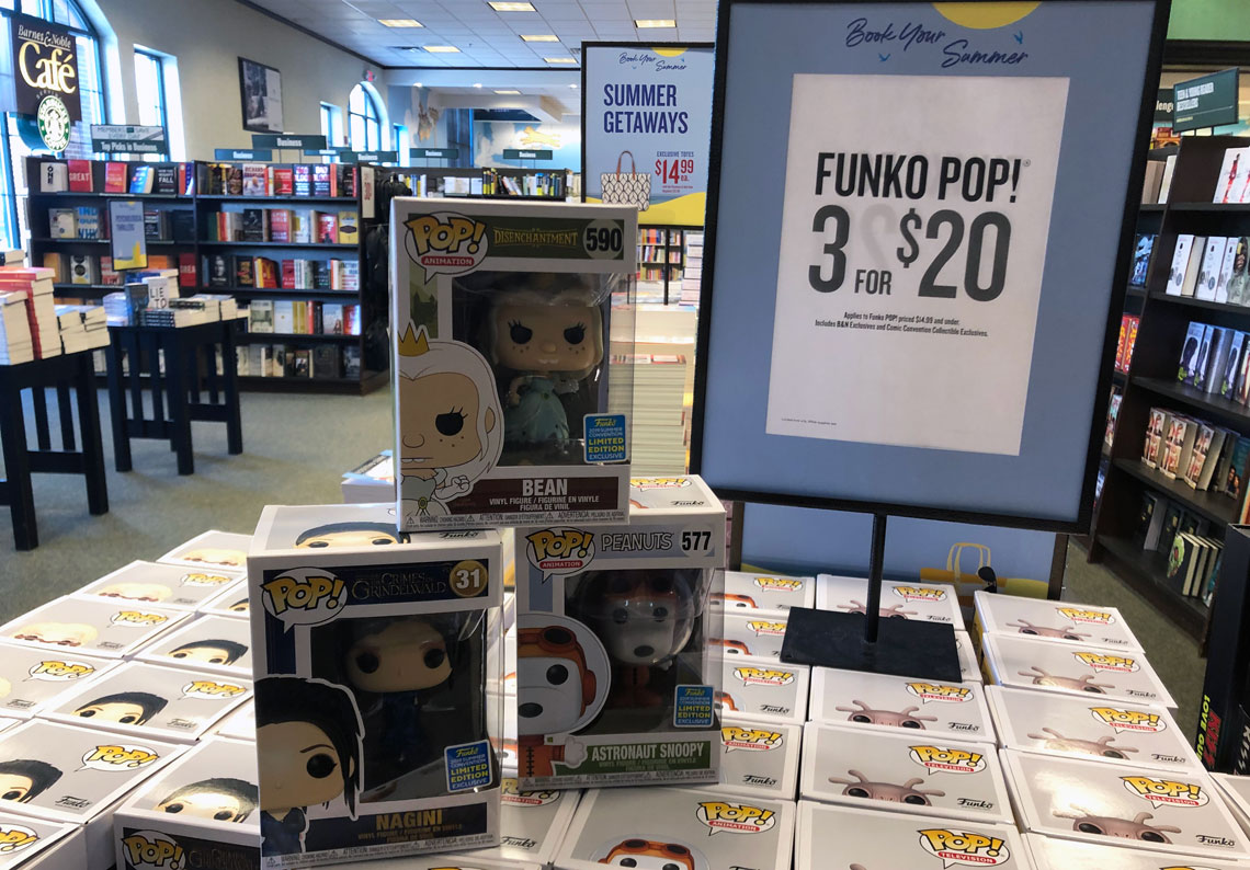 3 For 20 Funko Pop Figurines Extra 10 Off At Barnes Noble