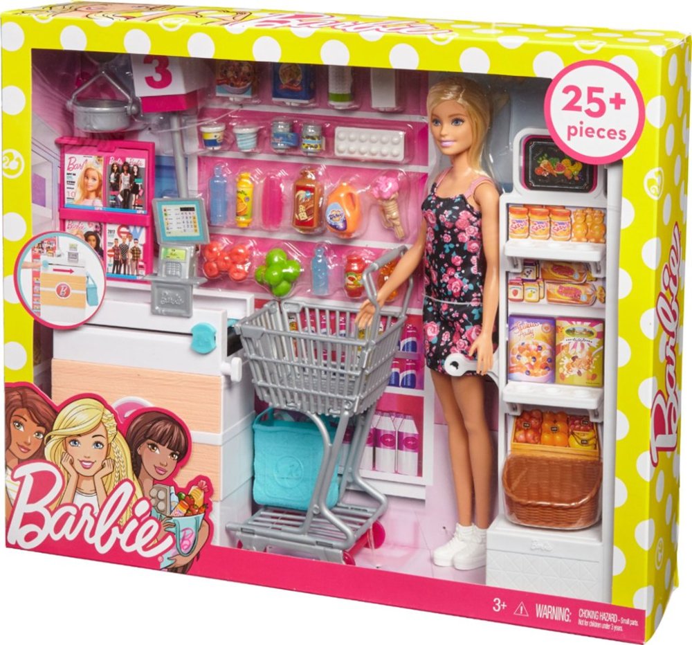 barbie toy set