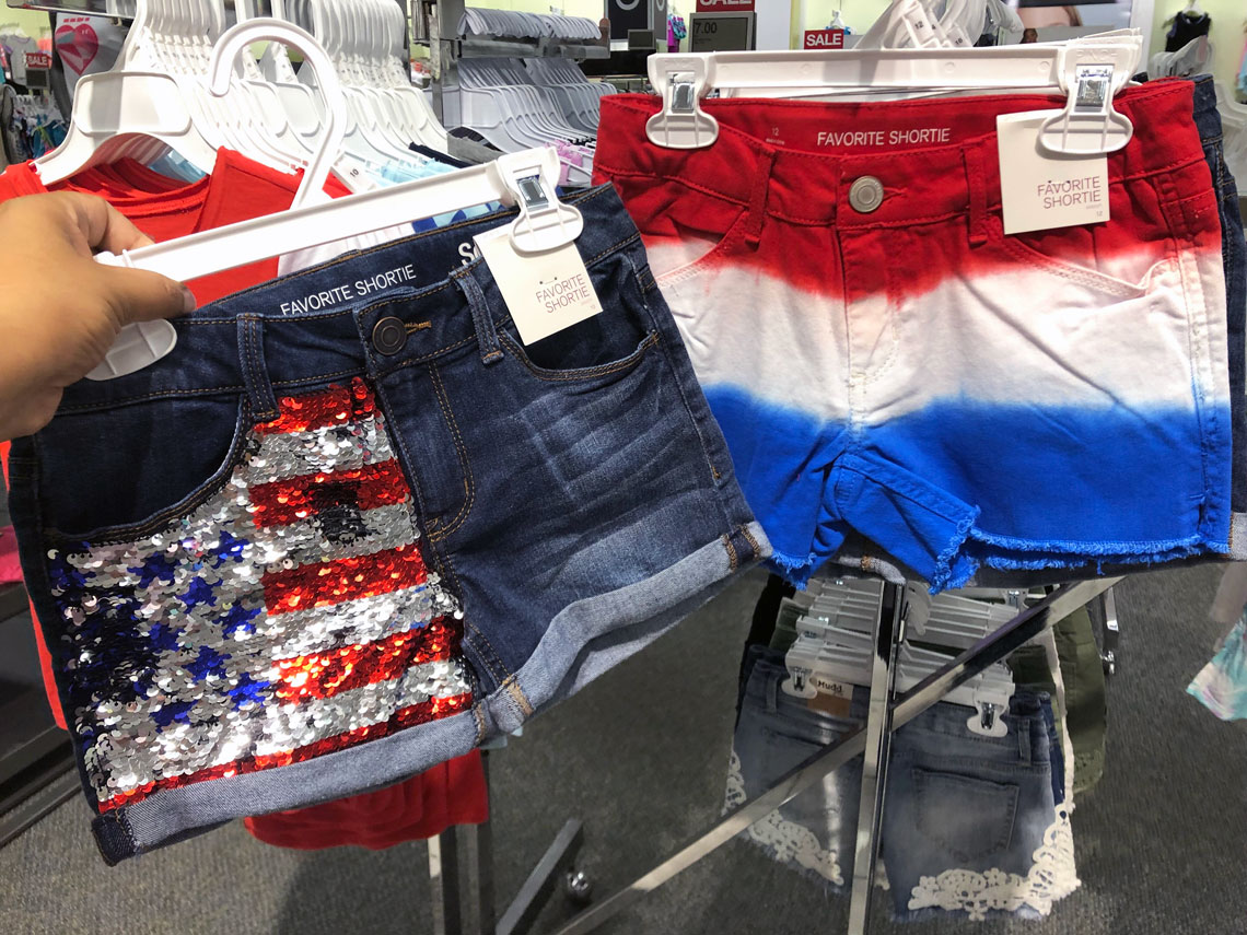 kohl's denim shorts