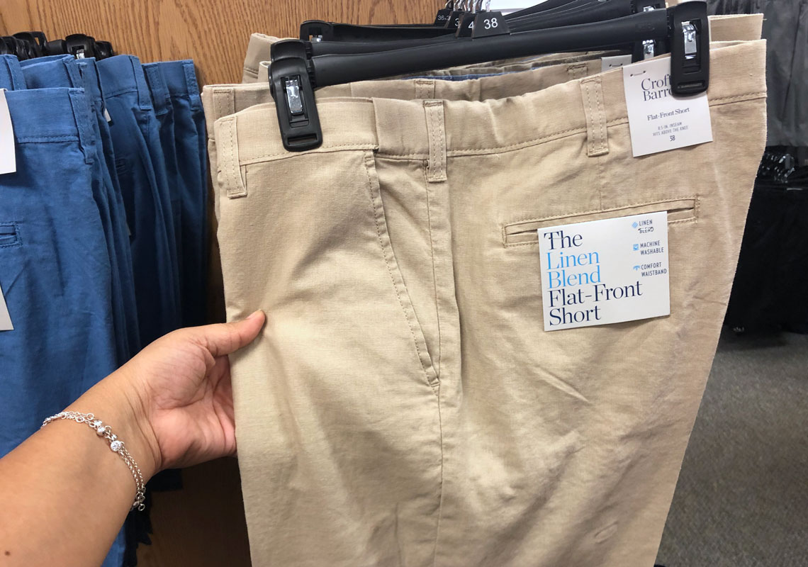 kohls mens jean shorts