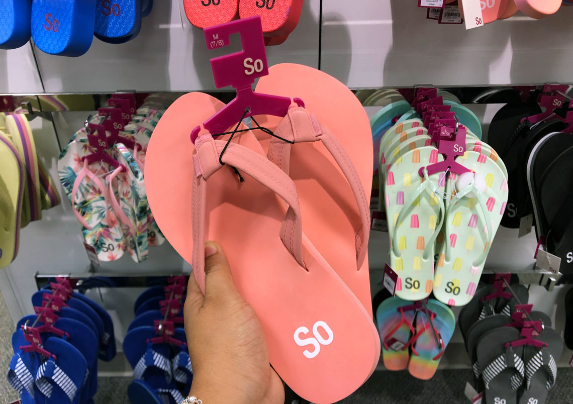 kohls boys flip flops