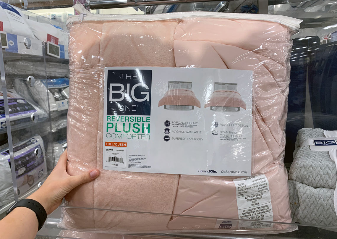 the big one plush comforter