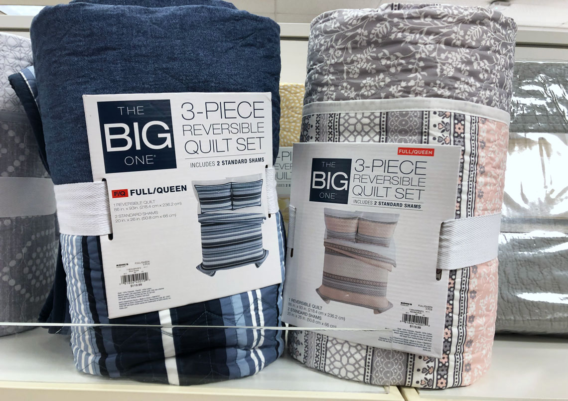 The Big One Quilt Sets 32 At Kohl S All Sizes Reg