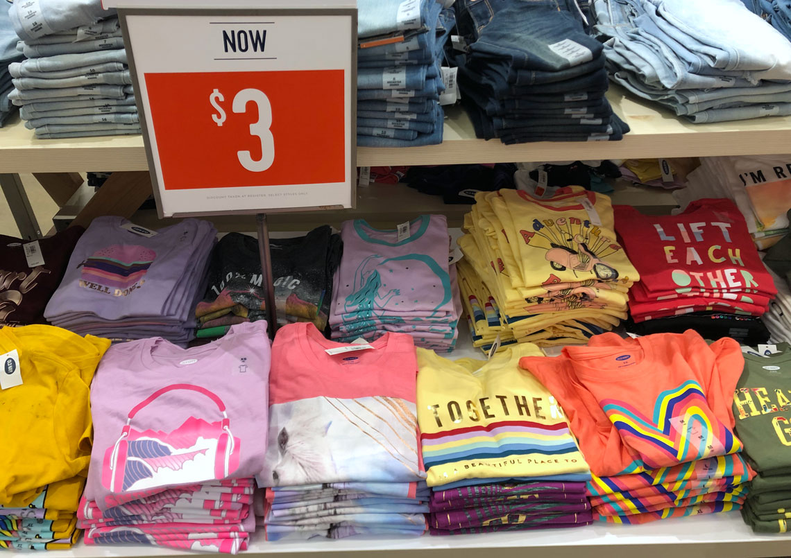 old navy tees