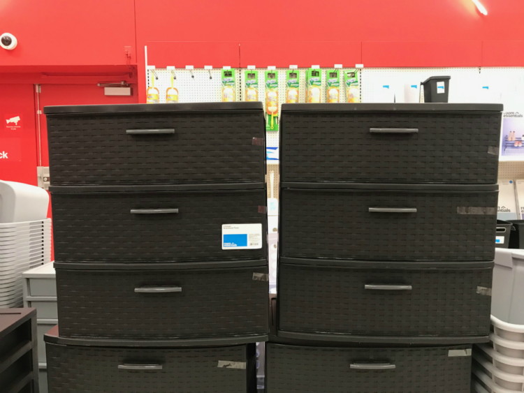 Utility Storage Drawers Totes As Low As 4 75 At Target The