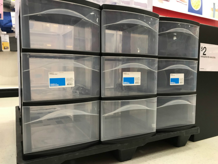 Utility Storage Drawers Totes As Low 4 75 At Target
