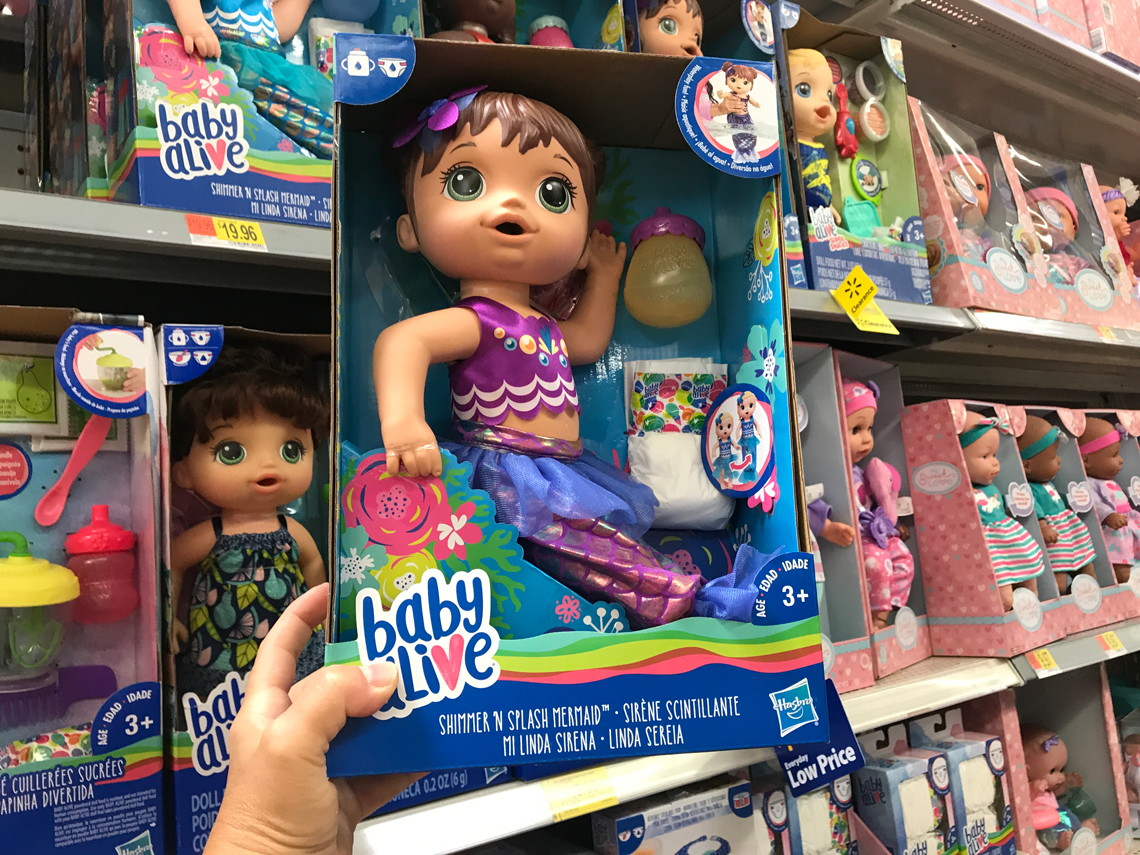 walmart baby alive mermaid