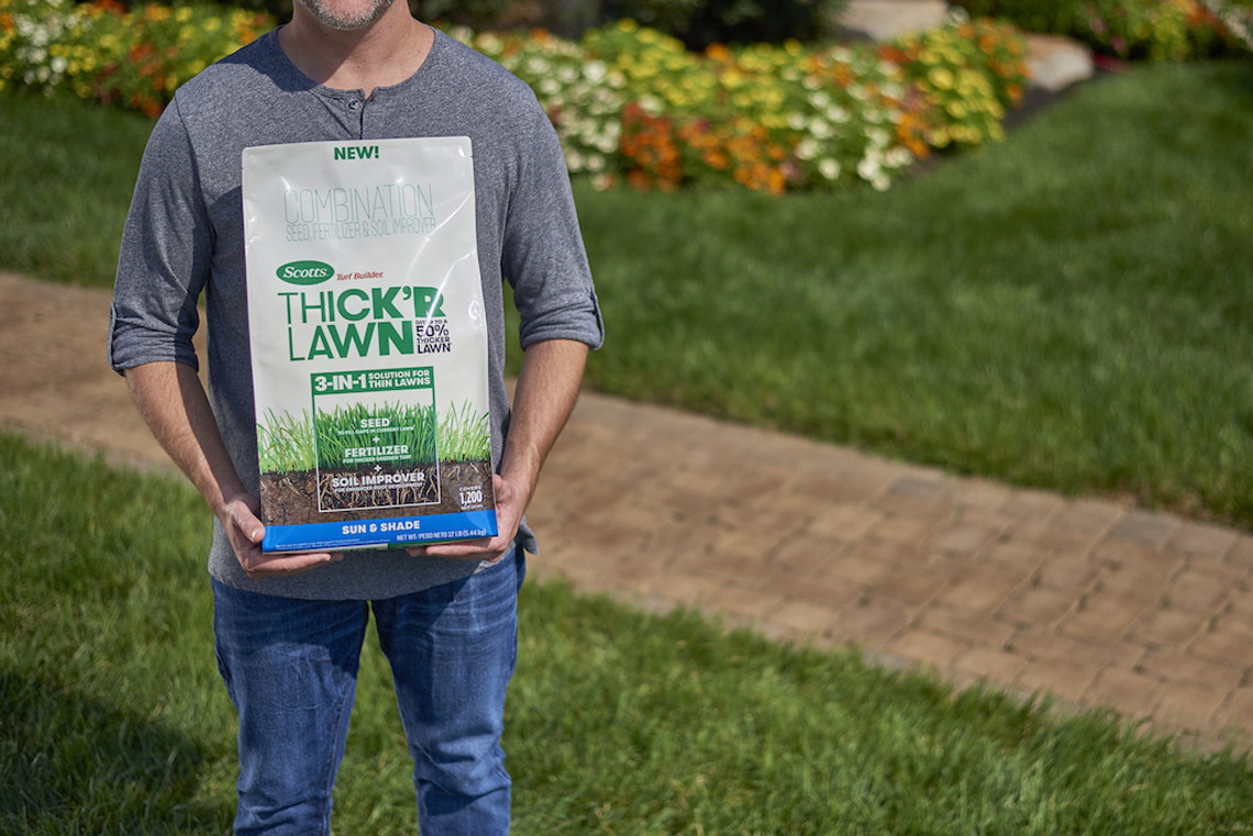 Scotts Turf Builder Thick R Lawn 40 Pound Bag 37 At Walmart