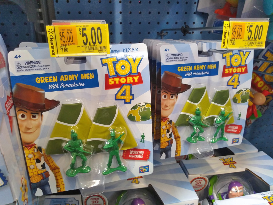 toy story 4 toys at walmart