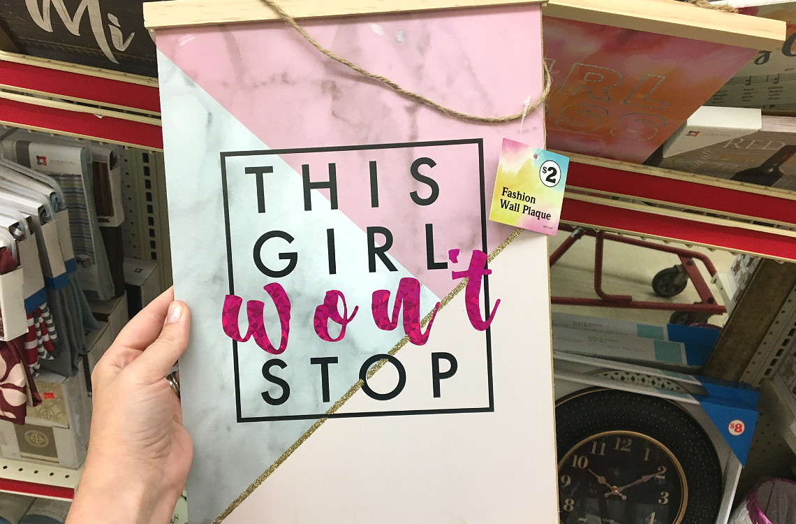 Girls Bedroom Decor As Low As 2 00 At Family Dollar The