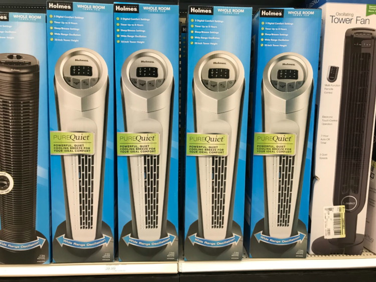 Holmes Tower Stand Window Fans As Low As 10 At Target