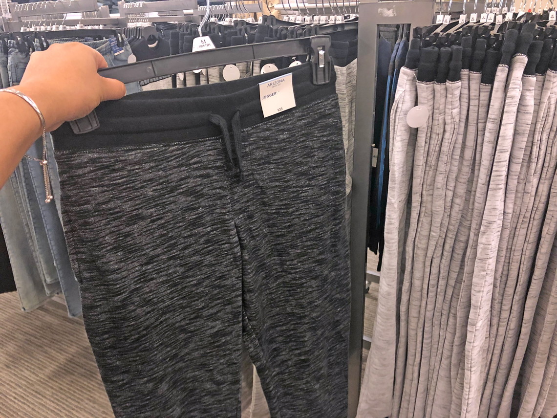 jcpenney arizona joggers