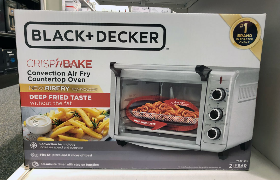 kohls black and decker toaster oven