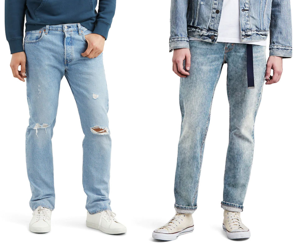 kohl's levi's mid rise skinny jeans