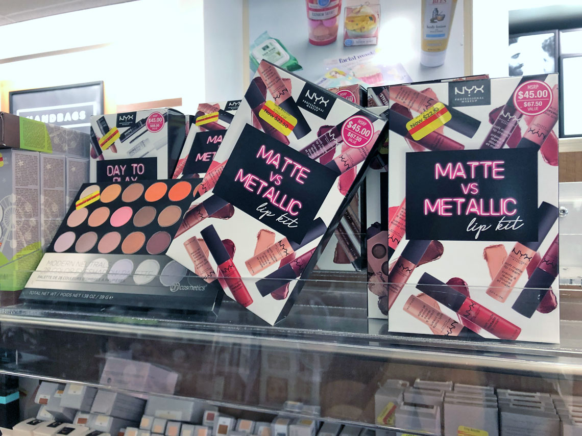 Clearance NYX Proficient Make-up Sets at Kohls! - The image about Nyx Printable Coupon titled Clearance NYX Well-informed Make-up Sets at Kohls! - The