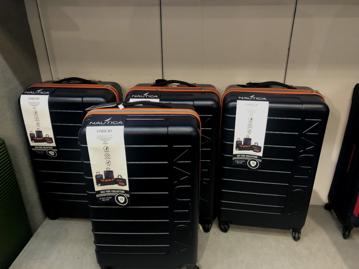 5 piece luggage set sale