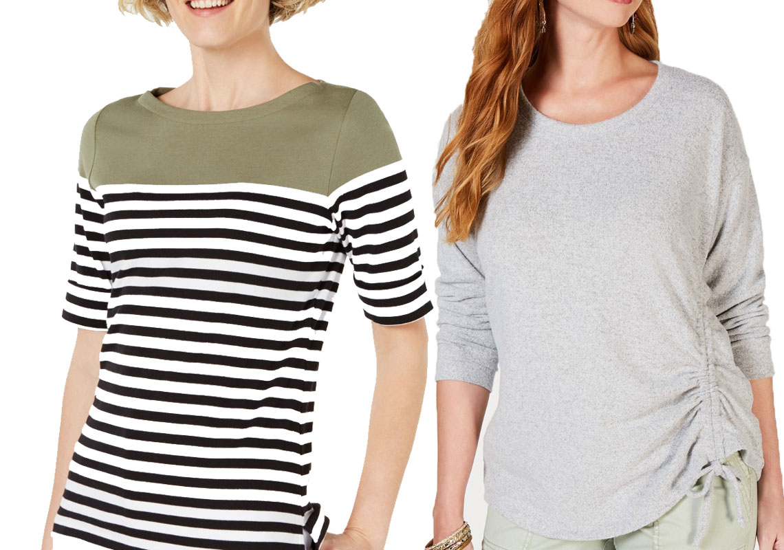 Women&#39;s Top Clearance: $10 Tanks, Tees & Blouses at Macy&#39;s! - The Krazy Coupon Lady