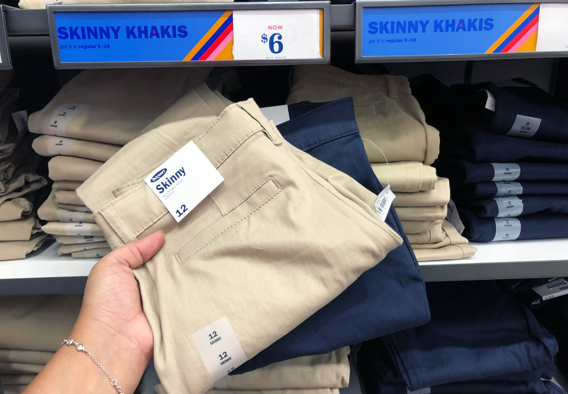 old navy girls uniform pants