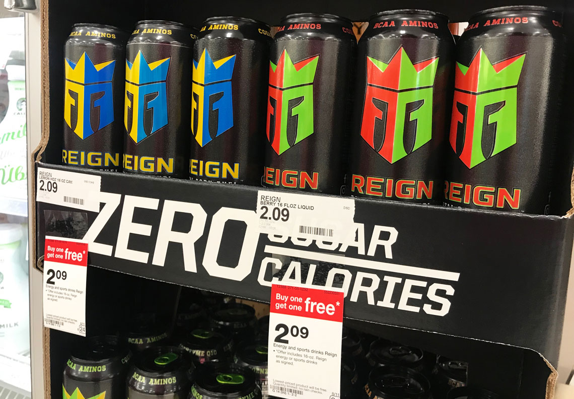 Bogo Reign Energy Sports Drinks Only 1 05 At Target The
