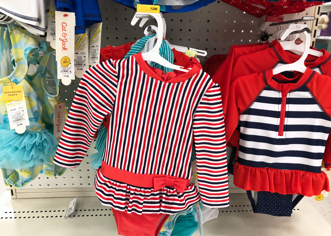 target baby bathing suits