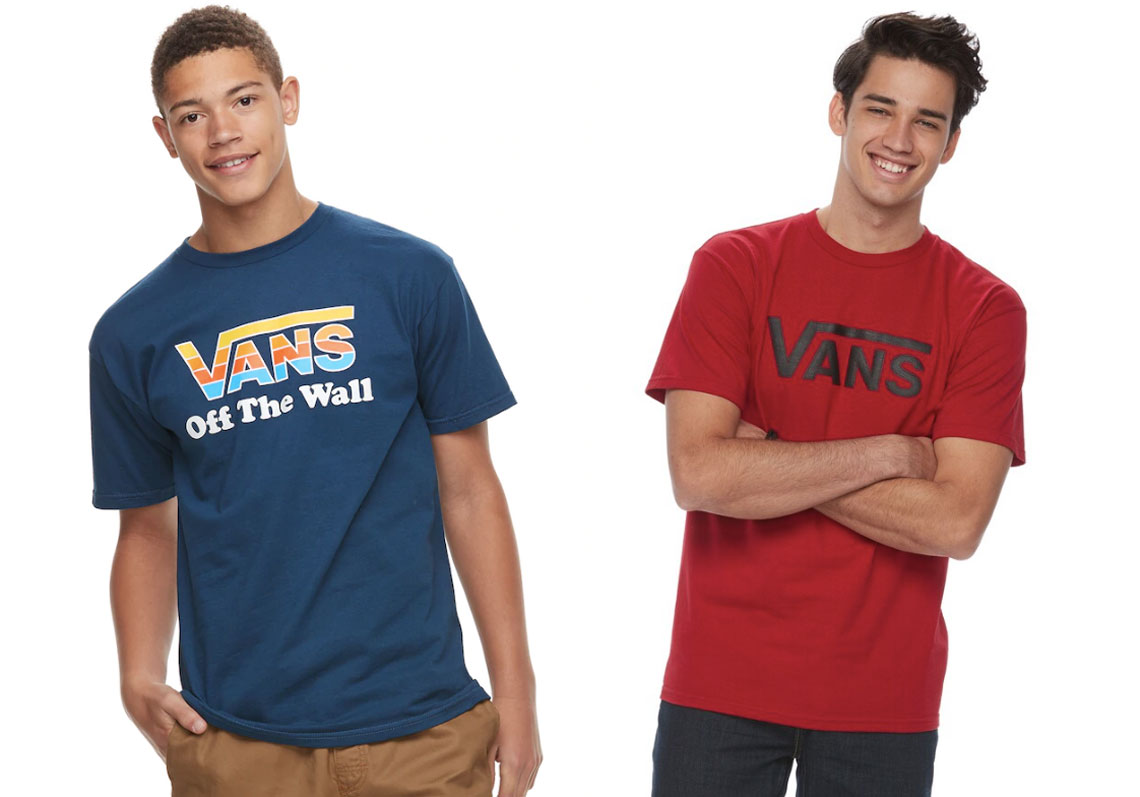 vans t shirt kohls