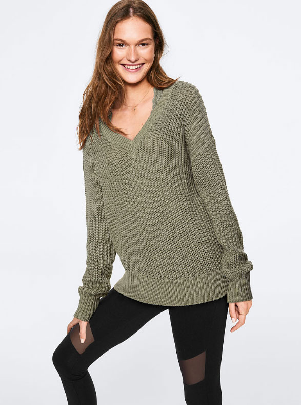 victoria's secret v neck sweater