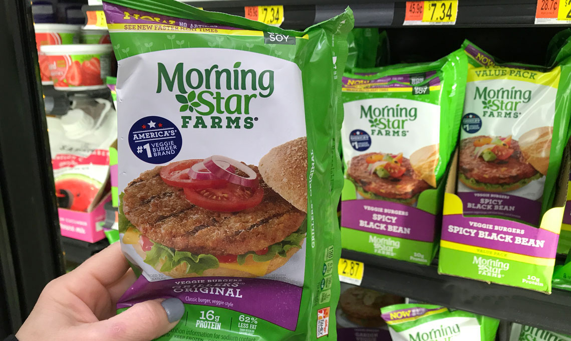 Morningstar Farms Veggie Burgers Just 1 54 At Walmart The