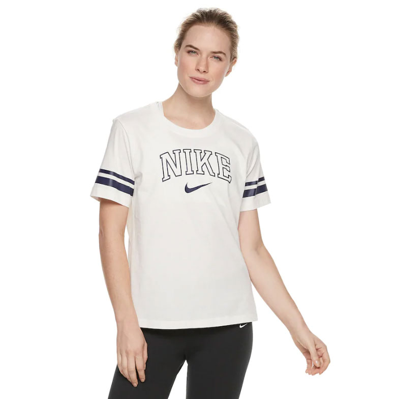 kohls womens nike t shirts