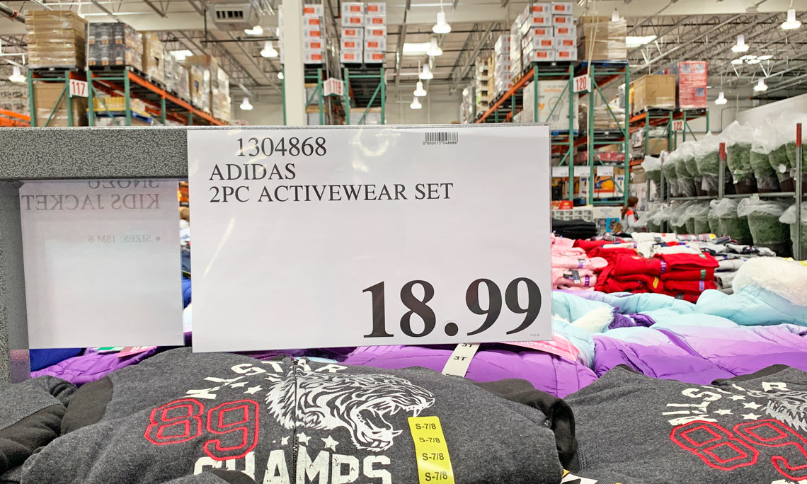 adidas youth pants costco