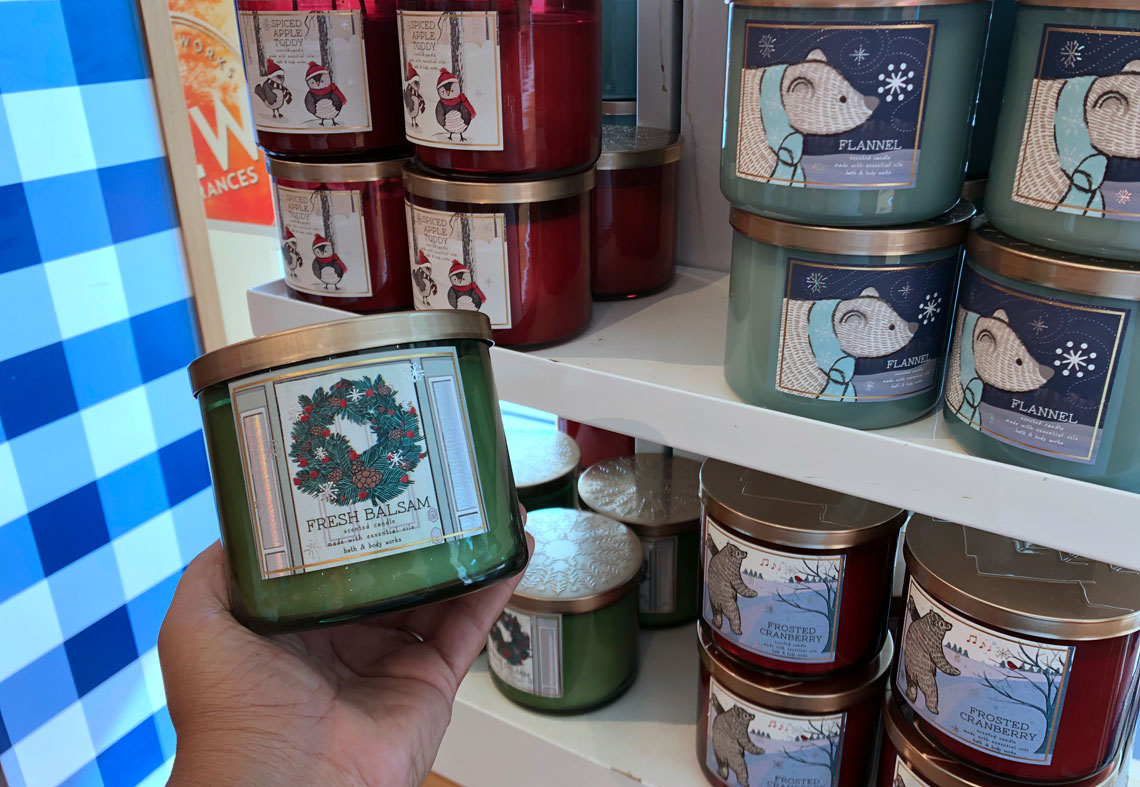 Holiday Scented Candles Only 1160 At Bath Body Works