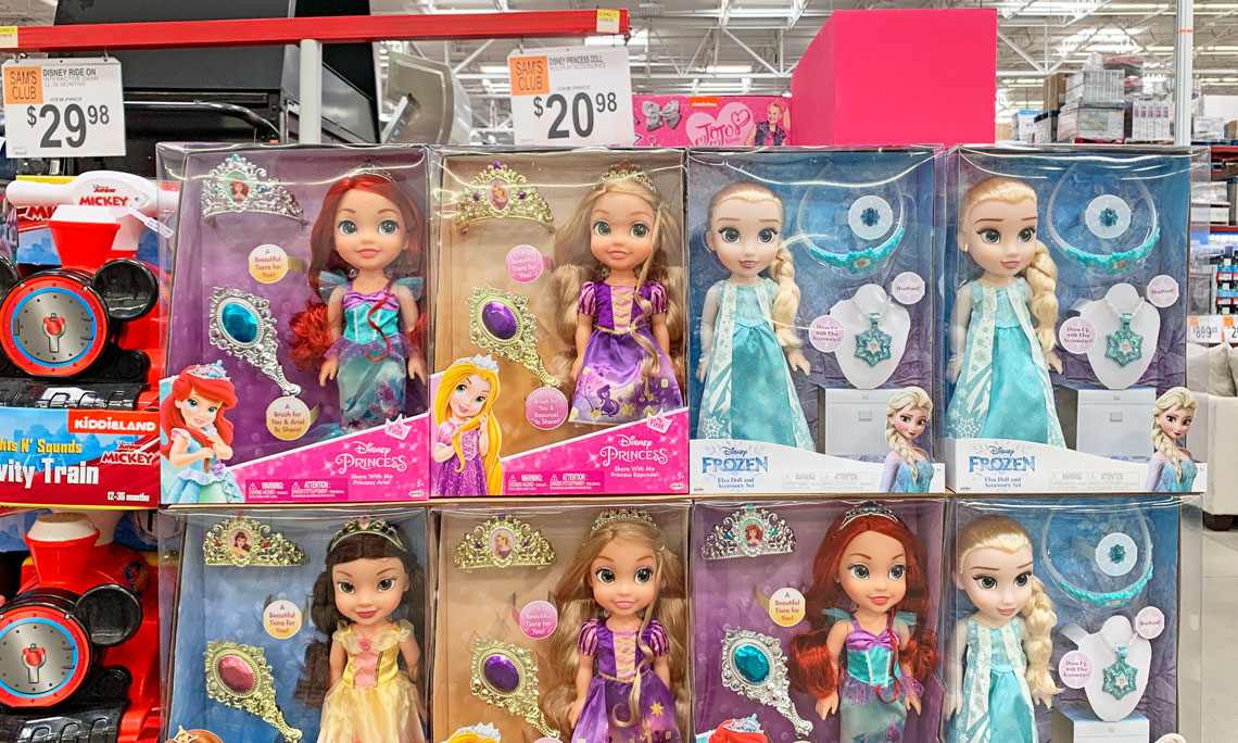 disney princess doll sets