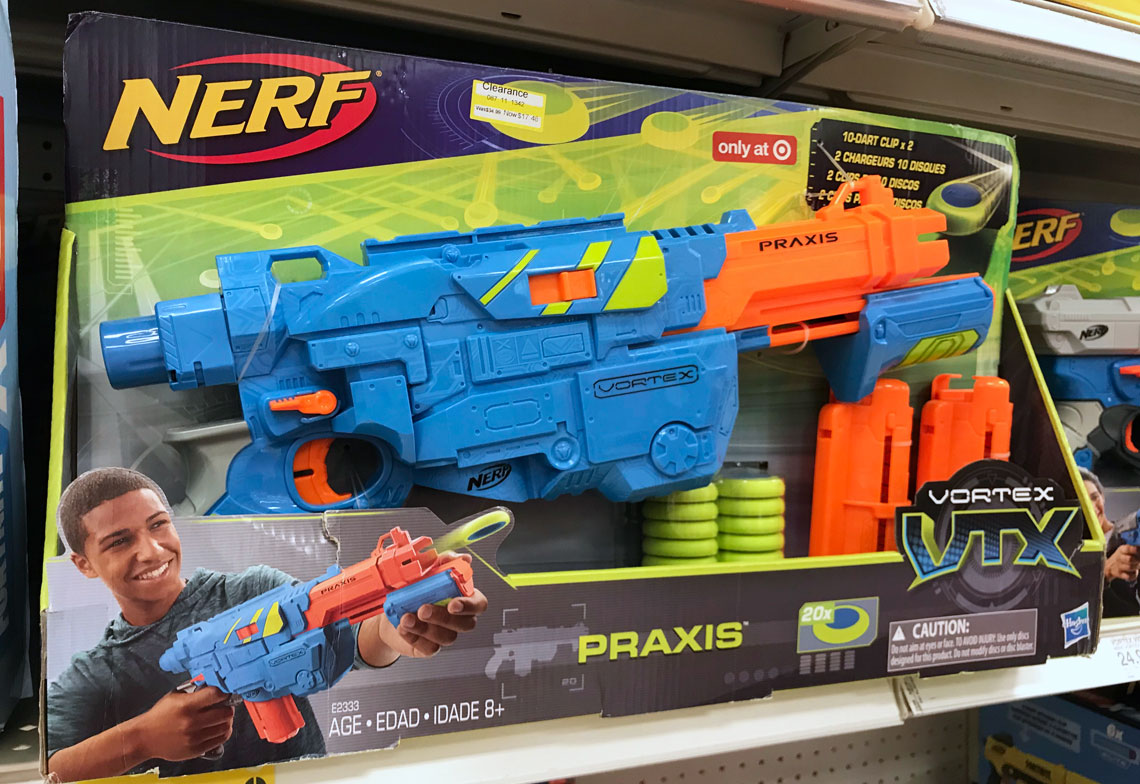 nerf vortex target