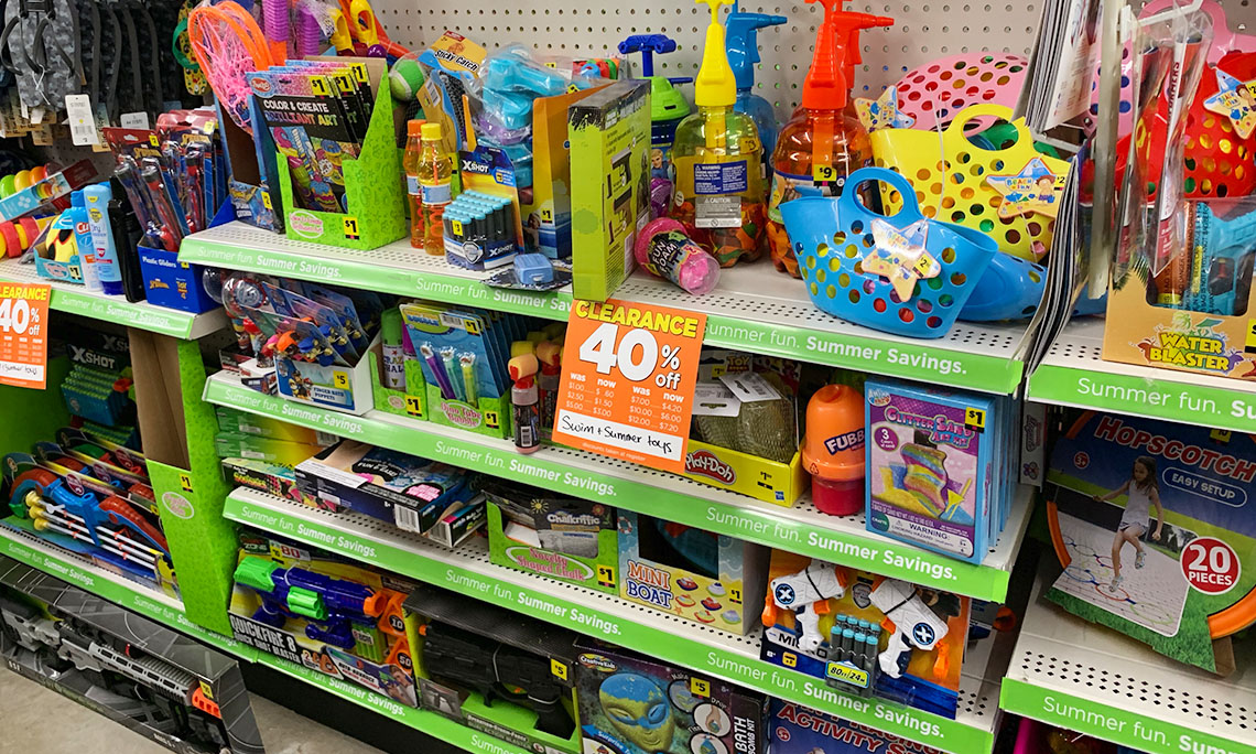 dollar general toy clearance