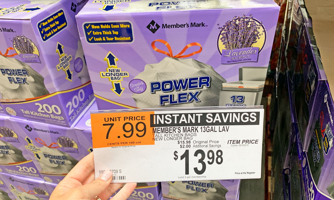 trash cans at sam's club