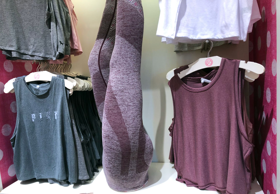 victoria secret pink gym leggings